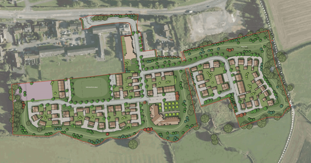 Ashchurch, SF Planning, 90 Dwellings