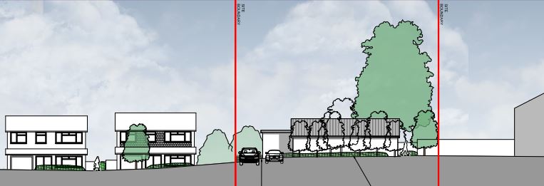 Sketch for planning permission application